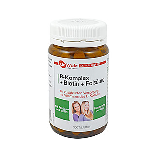 Nahrungsergänzungsmittel zur zusätzlichen Versorgung mit Vitaminen des B-Komplex.