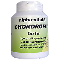 Chondrofit Forte Kapseln mit 373 mg Chondroitin.