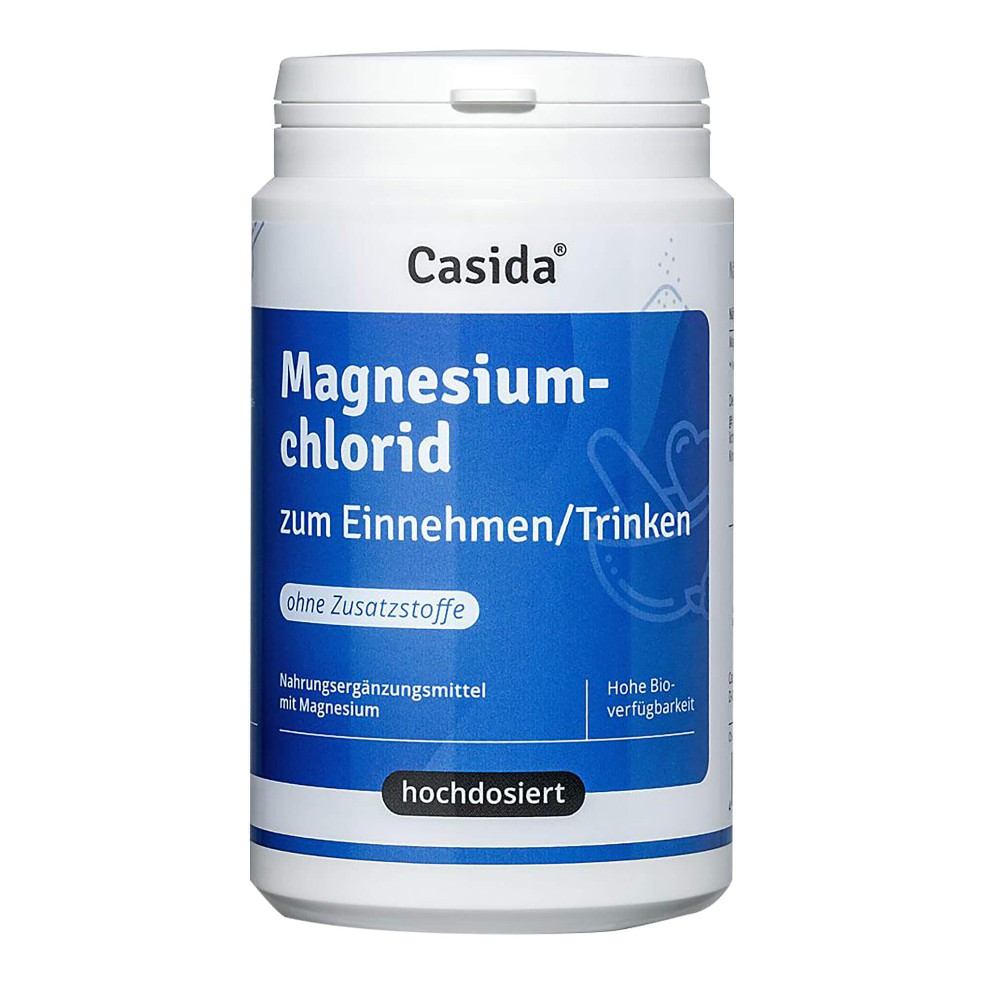 Nahrungsergänzungsmittel mit Magnesium.
