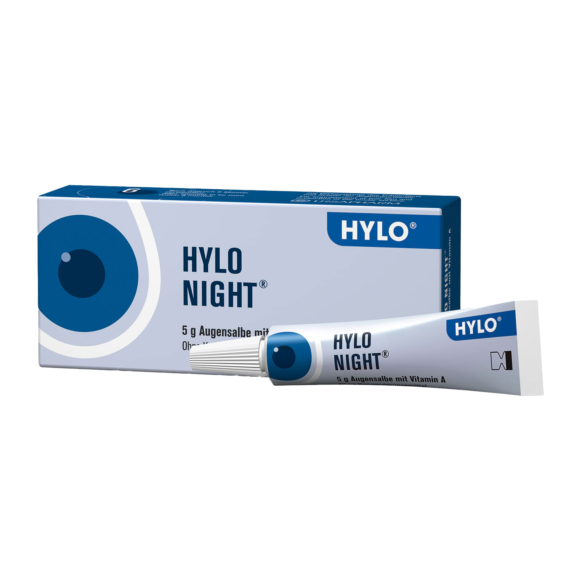 Augensalbe mit Vitamin A. Zur Verbesserung des Tränenfilms und Schutz der Augenoberfläche. Zur Anwendung in der Nacht.