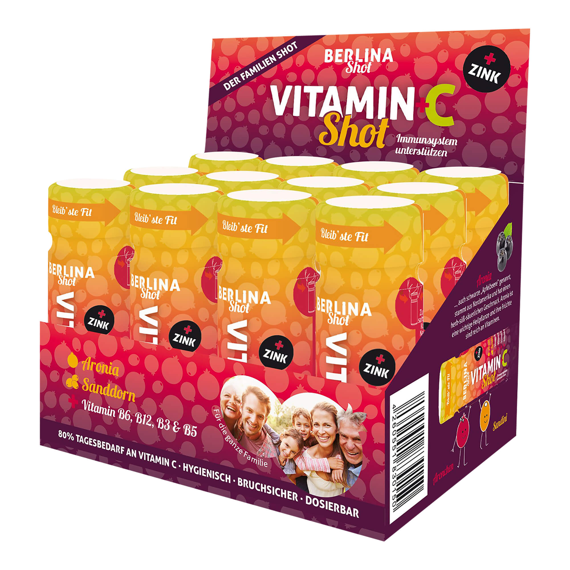 Berlina Vitamin+C Shot Trinkampullen