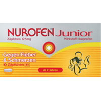 NUROFEN Junior Zaepfchen 125 mg