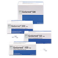 GODAMED 300 mg TAH Tabletten.