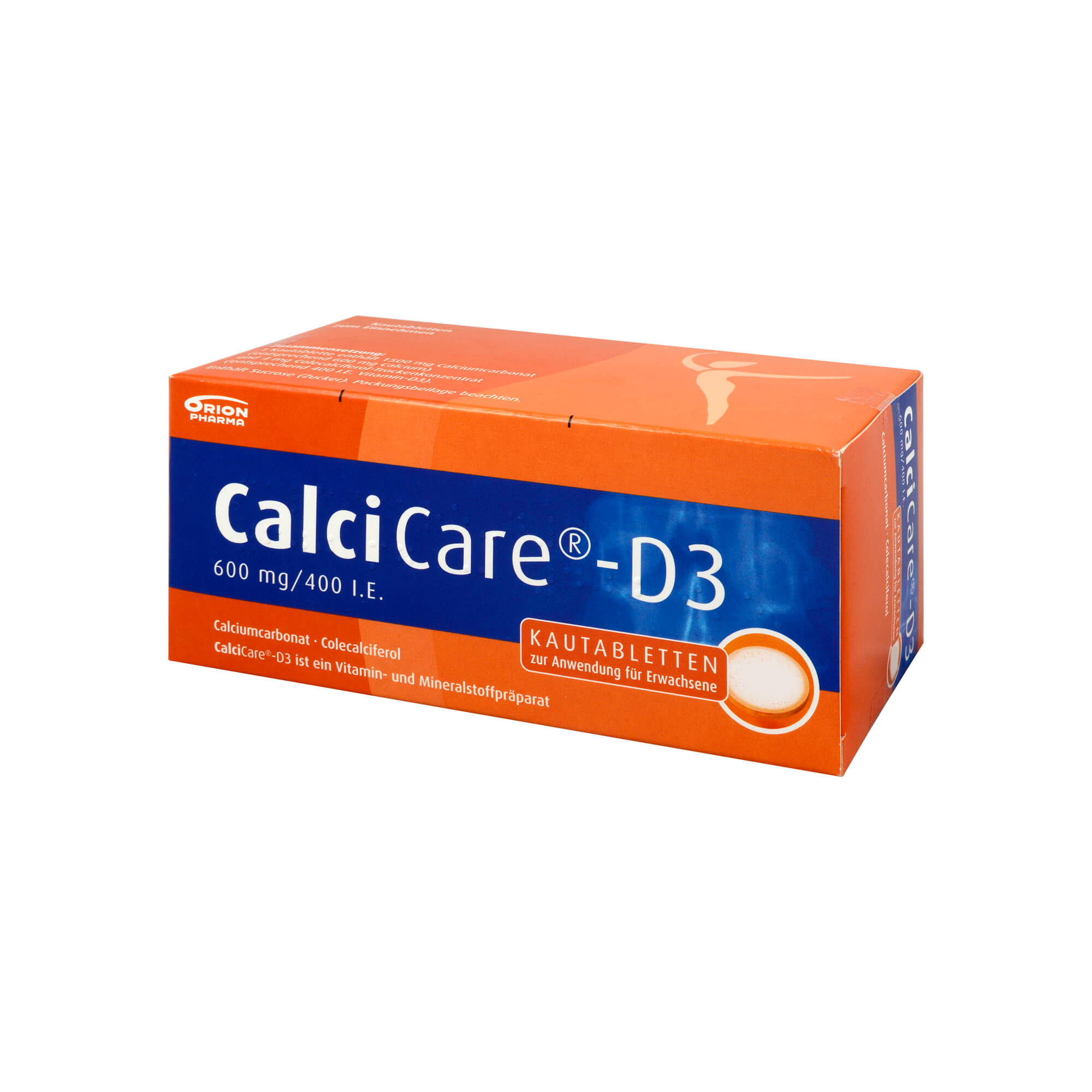 Vitamin D- und Calciumsupplement zur Unterstützung einer spezifischen Therapie, zur Prävention und Behandlung der Osteoporose und zur Vorbeugung und Behandlung von Vitamin D- und Calcium-Mangelzust