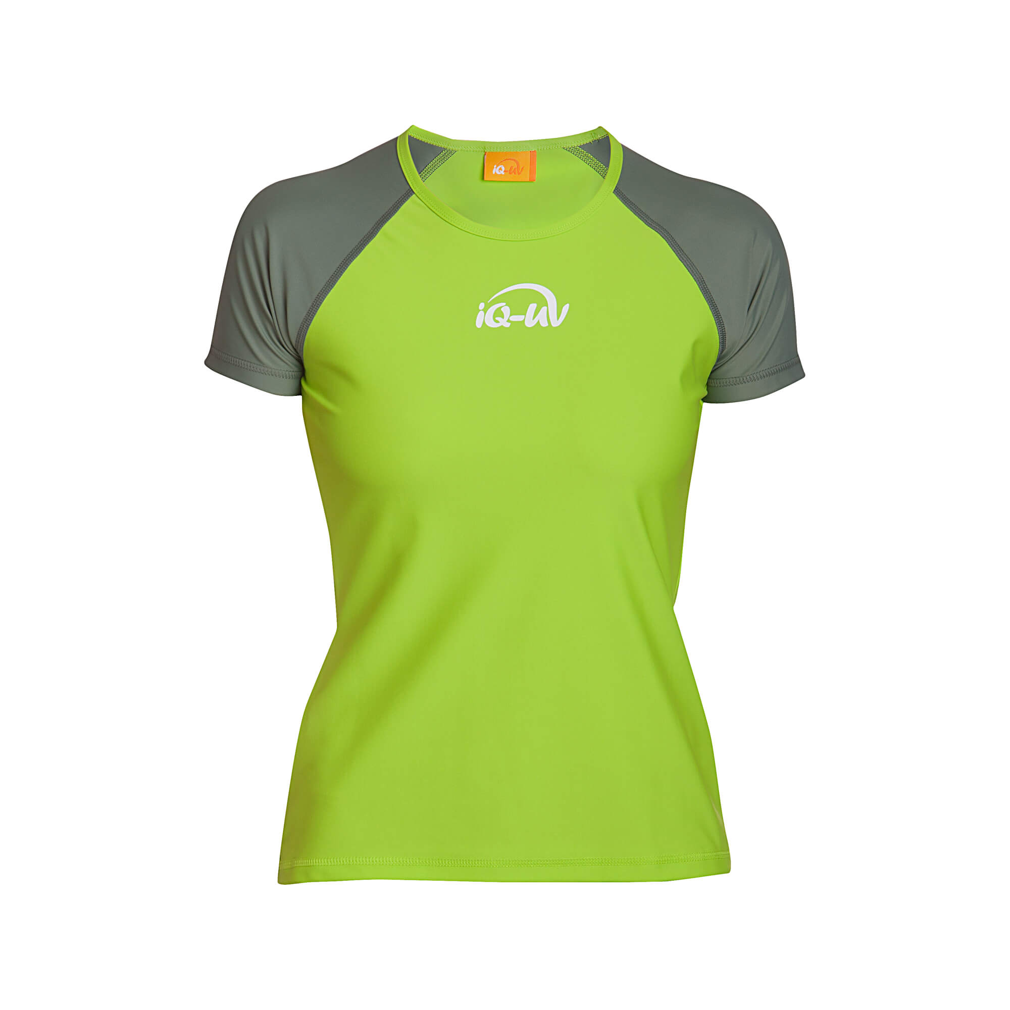Zweifarbiges T-Shirt für Damen mit UV-Schutzfaktor (LSF) 300 .