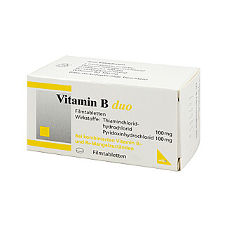 zur Behandlung von neurologischen Systemerkrankungen durch nachgewiesenen Mangel der Vitamine B1 und B6.
