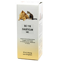 SC 118 Causticum Lösung f.Heimtiere/Hunde/Katzen