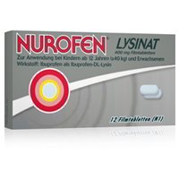NUROFEN Lysinat 400 mg Filmtabletten