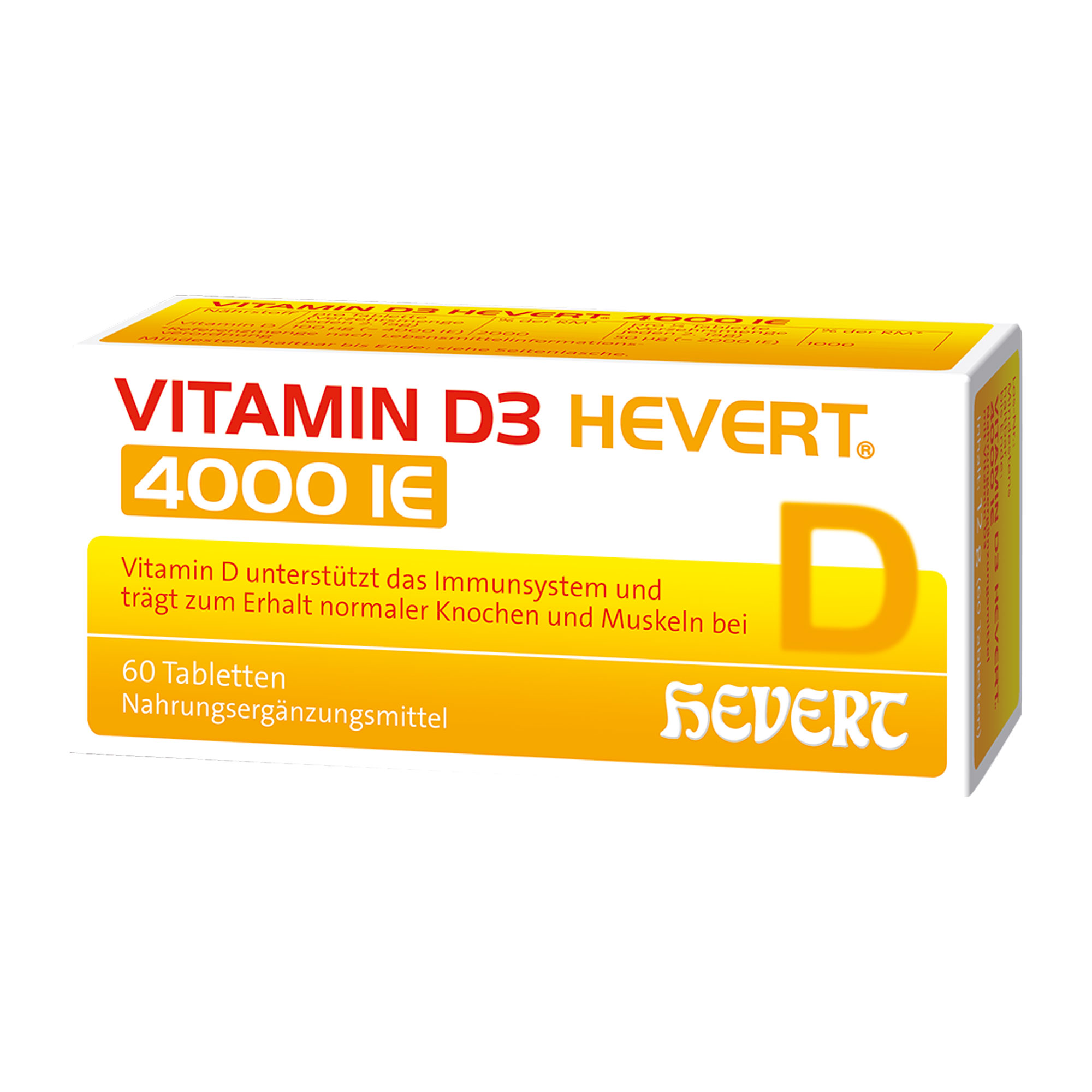 Nahrungsergänzungsmittel zur Behandlung und Vorbeugung von Vitamin D-Mangelerkrankungen.