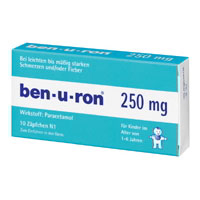 BENURON 250 mg Kleinkdr.Suppos.