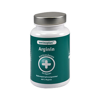 Nahrungsergänzungsmittel mit L-Arginin.