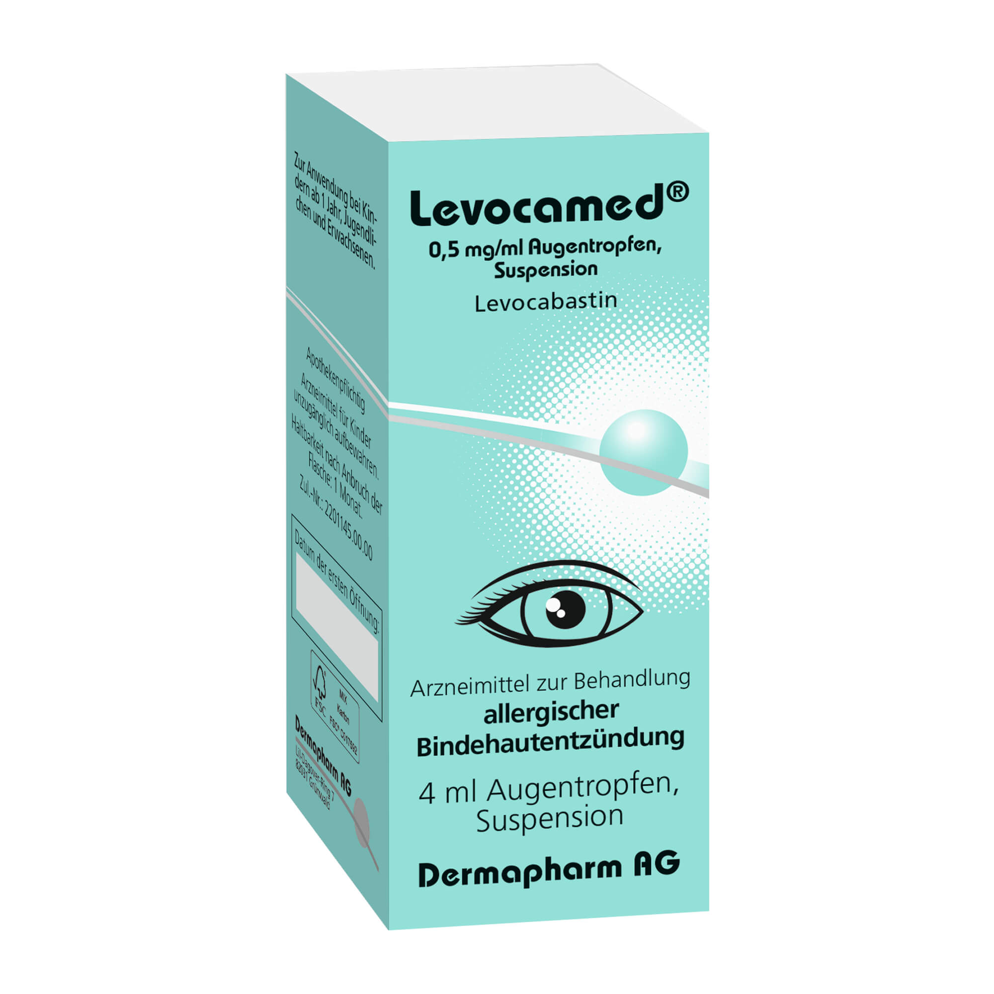 Levocamed 0,5 mg/ml Augentropfen