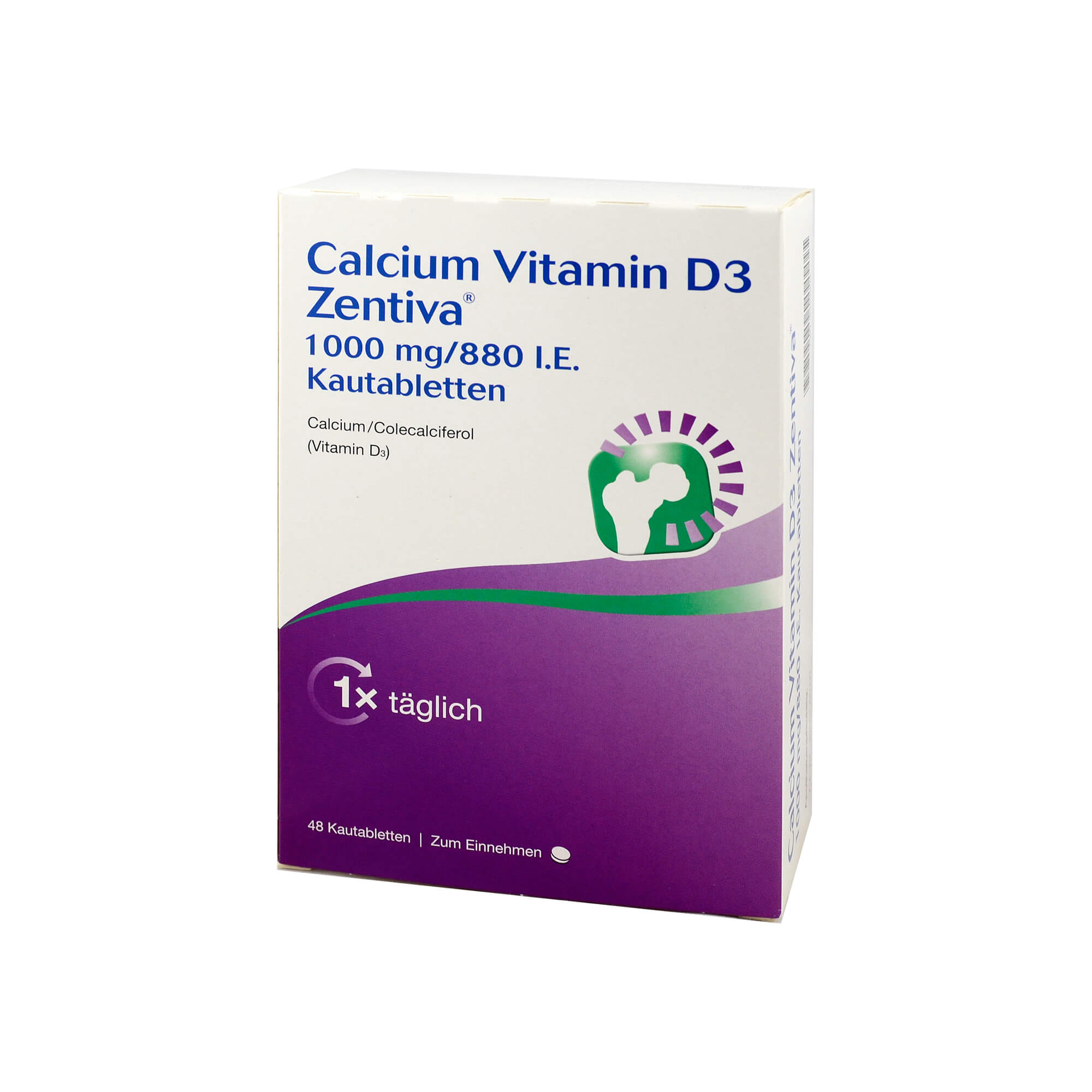 Zur Prophylaxe und Behandlung von Calcium- und Vitamin-D-Mangelzuständen bei älteren Menschen.