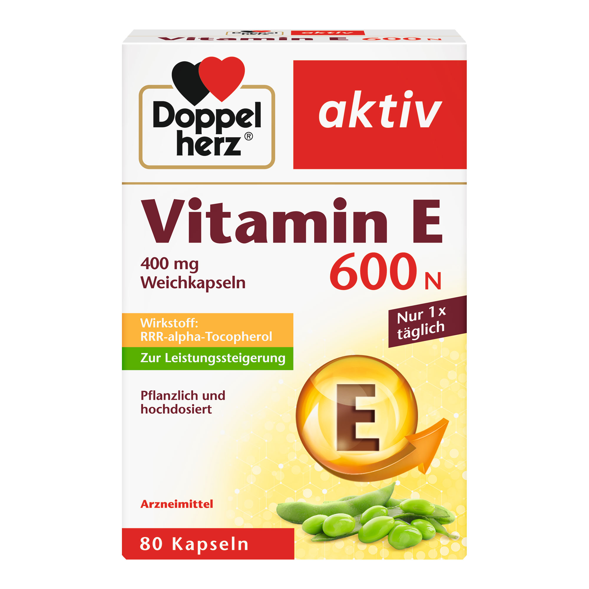 Vitaminpräparat zur Leistungssteigerung. Mit Vitamin E.