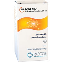 PASCORBIN 7,5 g Ascorbinsaeure/50ml Inj.-Lsg.