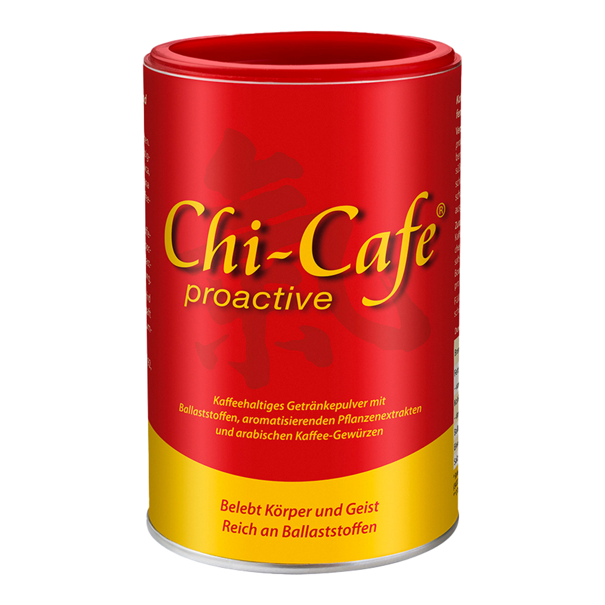 Ballaststoffreicher Kaffee mit wertvollen Pflanzenextrakten und arabischen Kaffee-Gewürzen wie Kardamon, Zimt und Nelken.