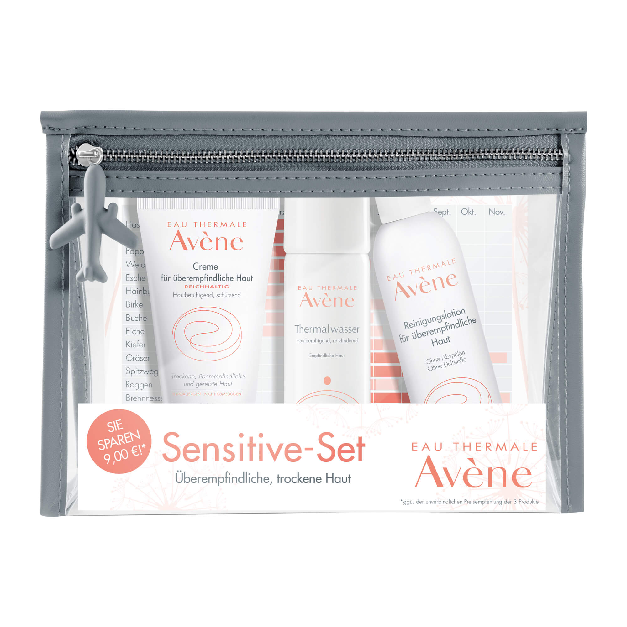 Sensitive-Set für überempfindliche und trockene Haut.