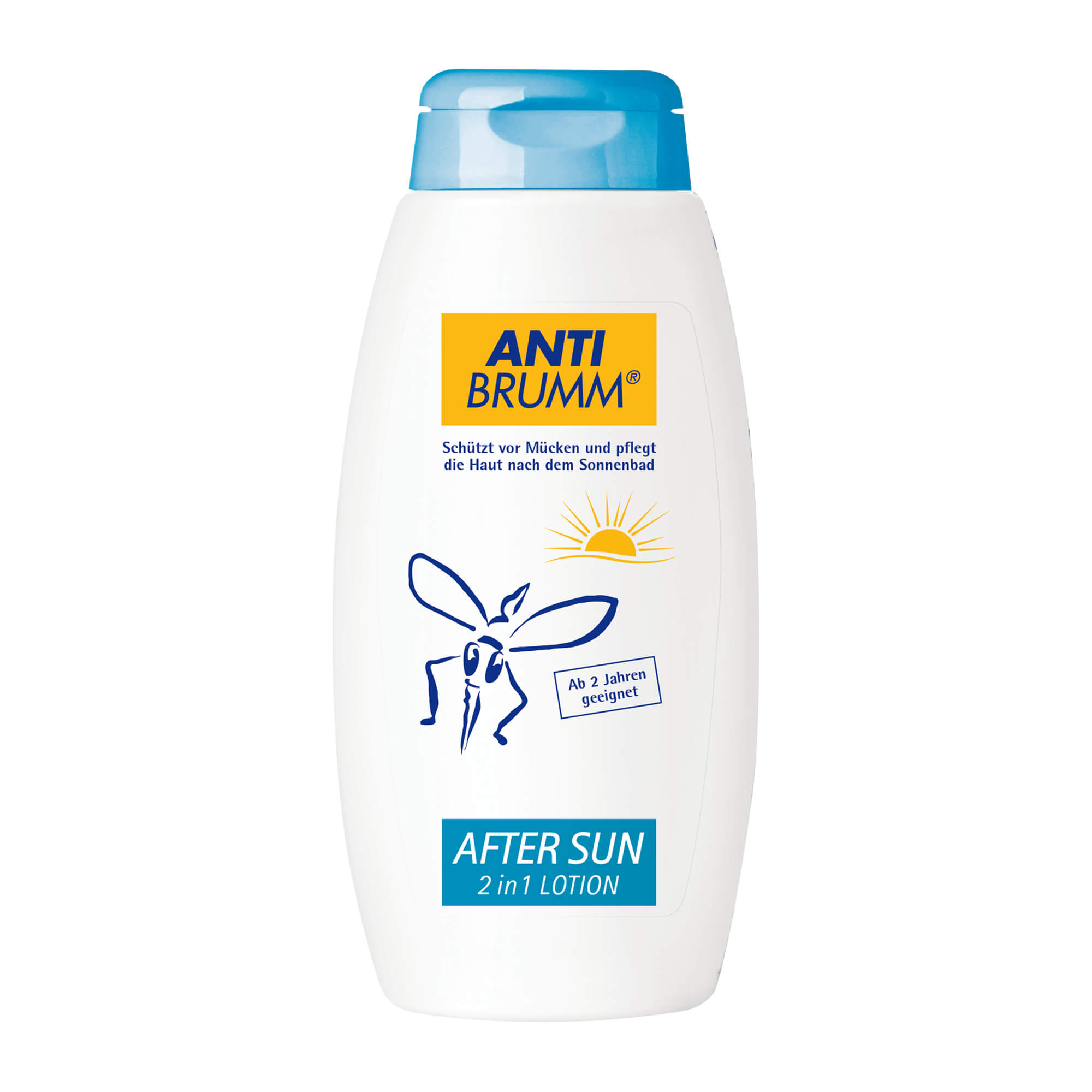 Schützt vor Mücken und pflegt die Haut nach dem Sonnenbad.