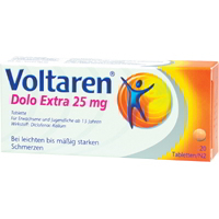 VOLTAREN Dolo Extra 25 mg Tabl.ueberzogen