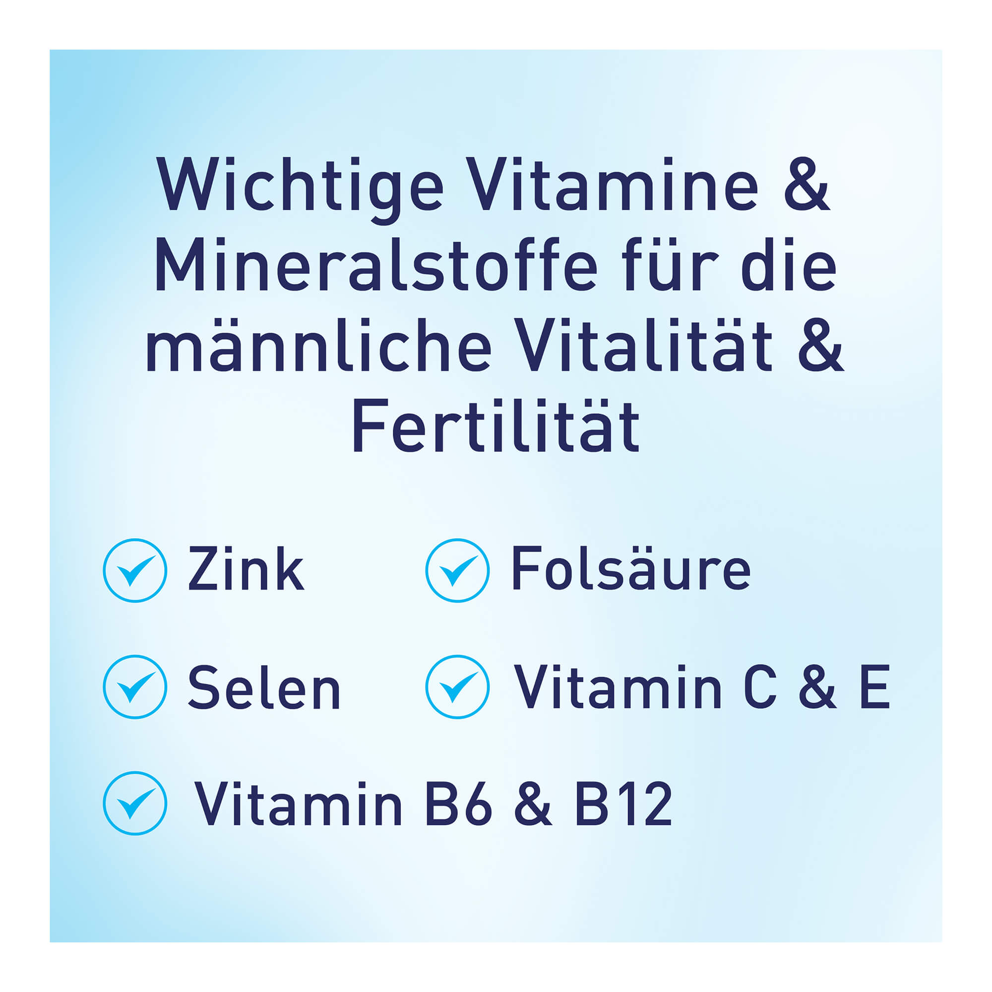 Grafik Elevit FOR MEN Vitamine & Mineralstoffe