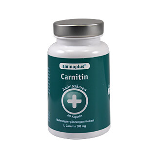 Nahrungsergänzungsmittel mit L-Carnitin.