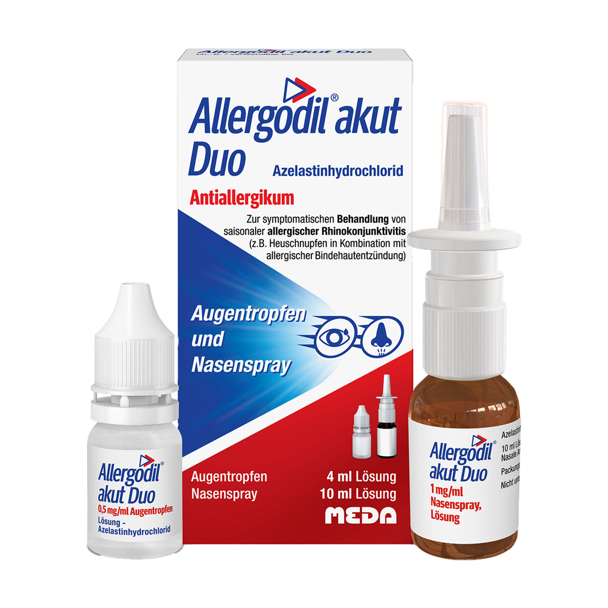 Zur symptomatischen Behandlung von saisonaler allergischer Rhinokonjunktivitis.