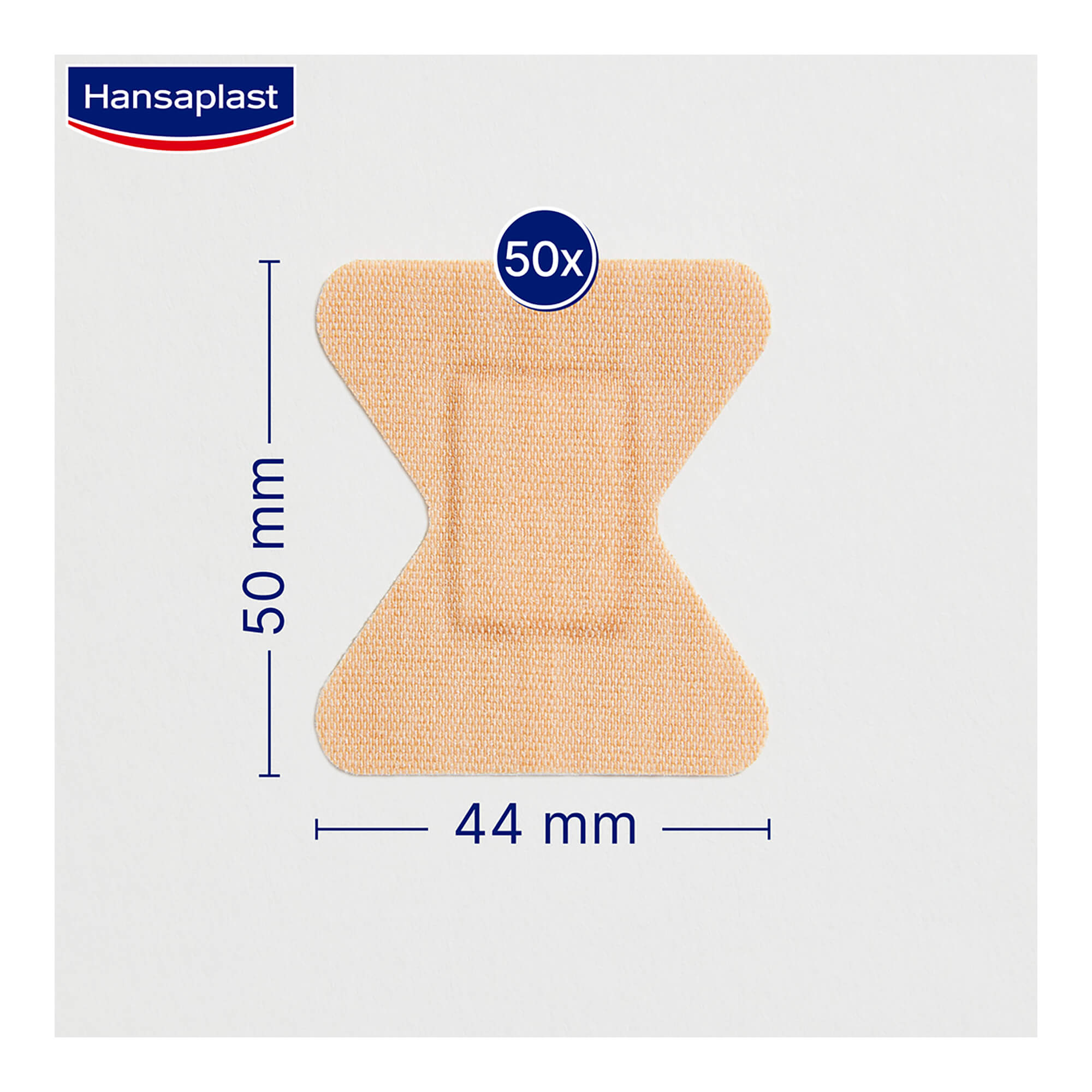 Grafik Hansaplast Elastic Fingerkuppenpflaster Maße: 50x44 mm