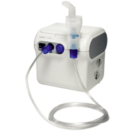 Kompressor-Inhalationsgerät mit Stauraum – das ideale Gerät für den Hausgebrauch.