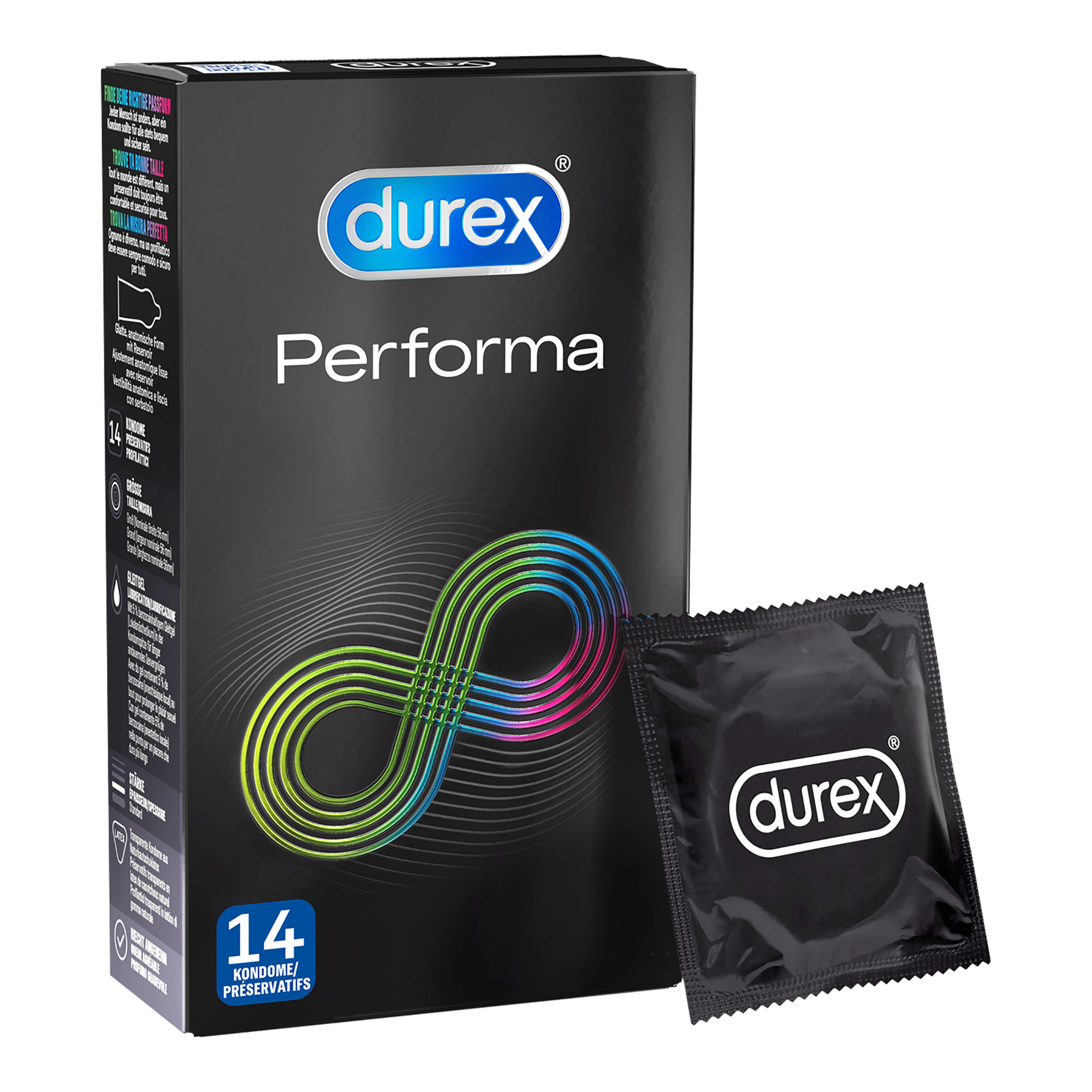 Kondome mit 5% benzocainhaltigem Gel in der Kondomspitze. Für ein länger andauerndes Sexvergnügen.