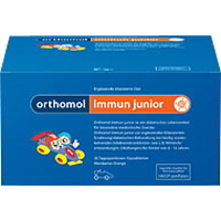 Für Kinder ab 4 Jahren zur Stärkung des Immunsystems mit Mandarine-Orange Geschmack.<br />
