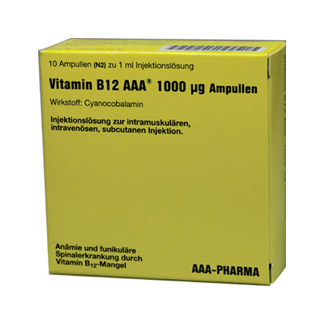 Bei Vitamin-B12-Mangel.