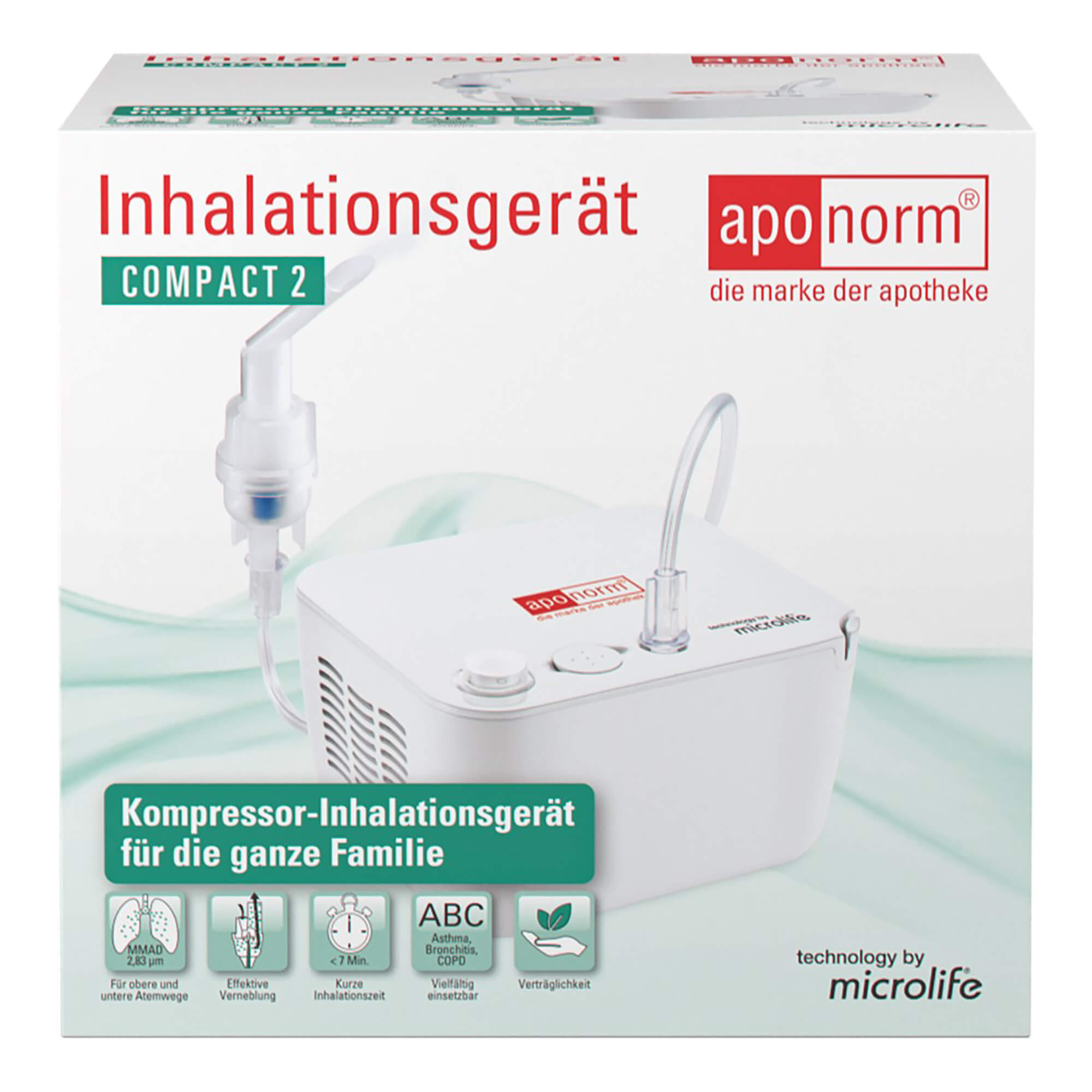 Aponorm Inhalationsgerät Compact 2