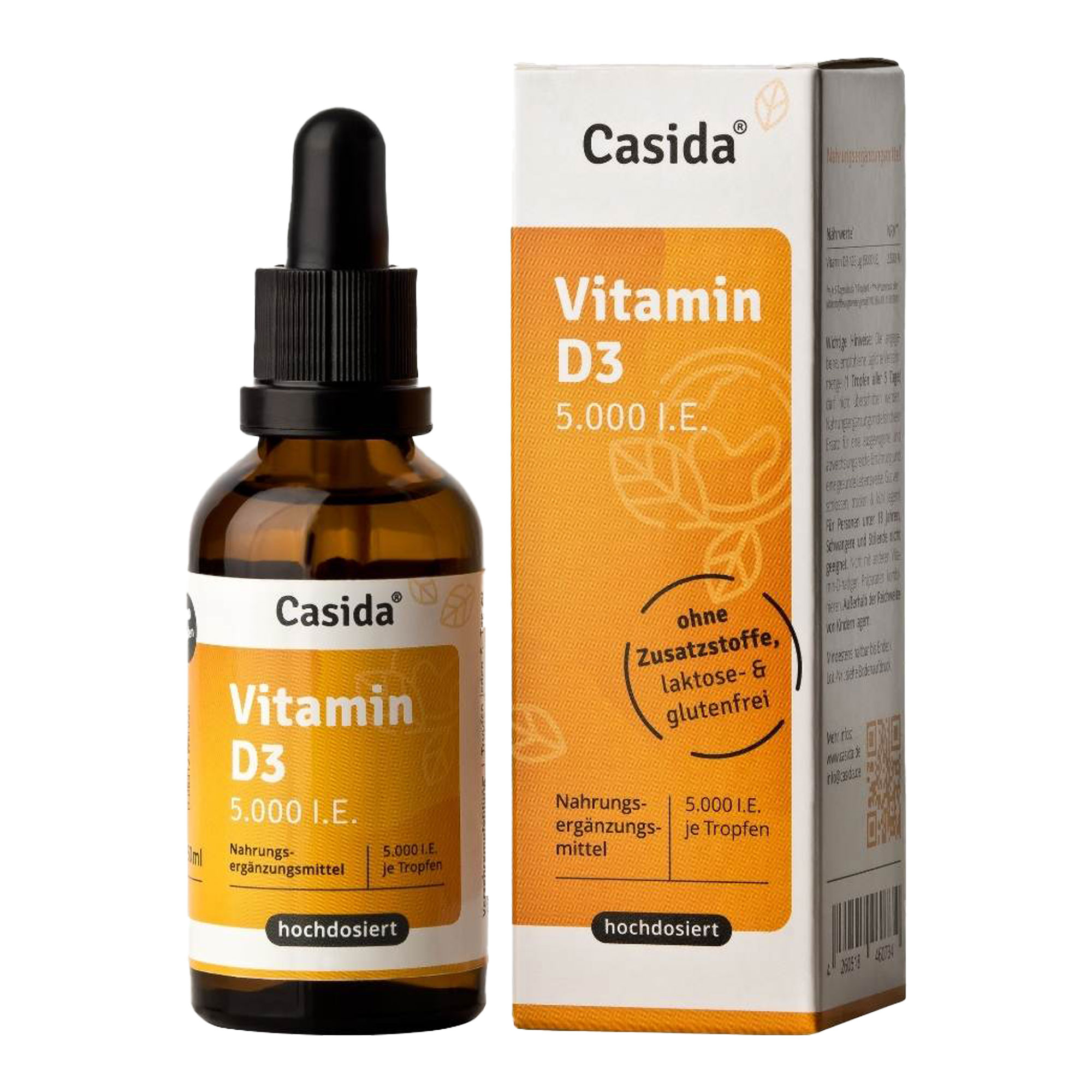 Nahrungsergänzungsmittel mit hochdosiertem Vitamin D3.