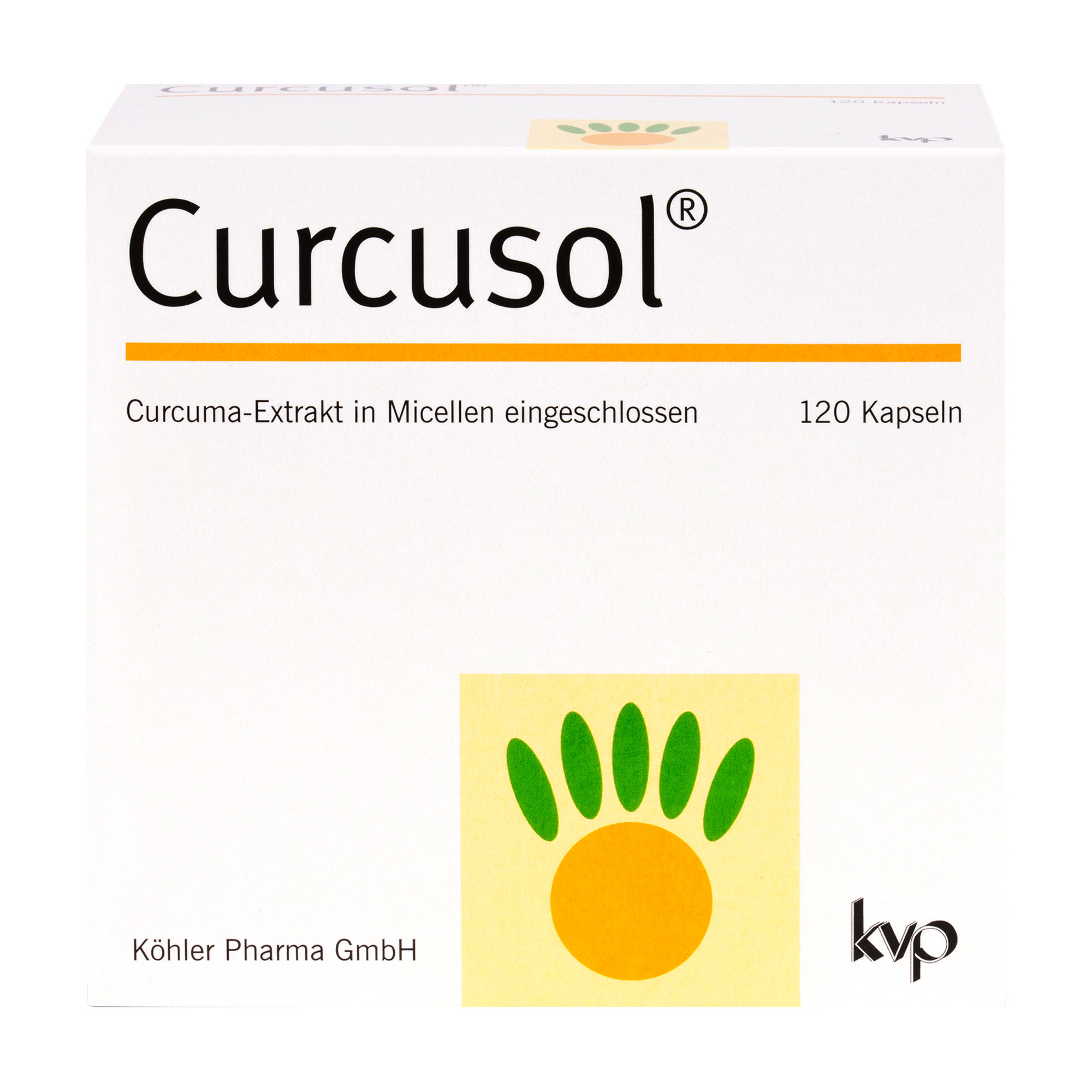 Nahrungsergänzungsmittel mit Curcuma-Extrakt.