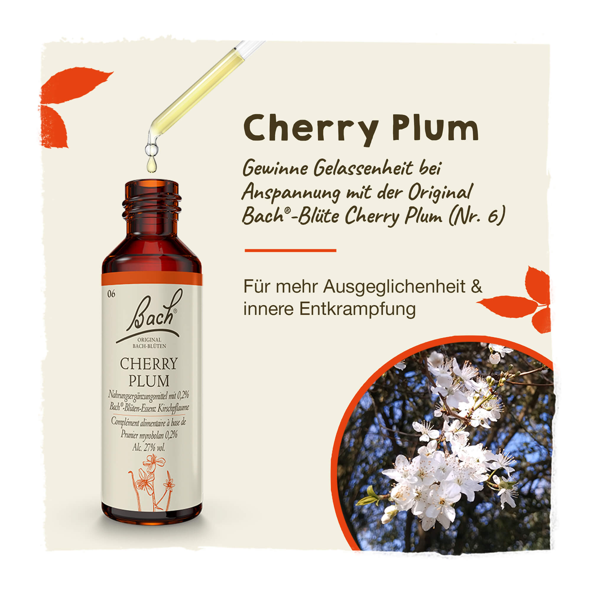 Bachblüte Cherry Plum Tropfen