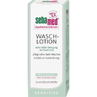 Waschlotion sensitive für sehr trockene Haut.