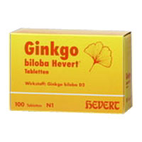 GINKGO BILOBA Hevert Tabletten