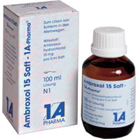 AMBROXOL 15 Saft 1A Pharma. zur Schleimlösung bei Atemwegserkrankungen mit zähem Schleim.