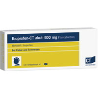 IBUPROFEN- CT akut 400 mg Filmtabletten