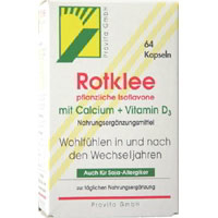 Rotklee Kapseln mit Calcium + Vitamin D3.