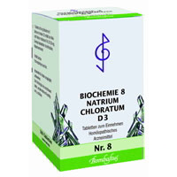 BIOCHEMIE 8 Natrium chloratum D 3 Tabl.