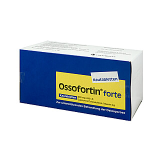 Unterstützende Behandlung der Osteoporose