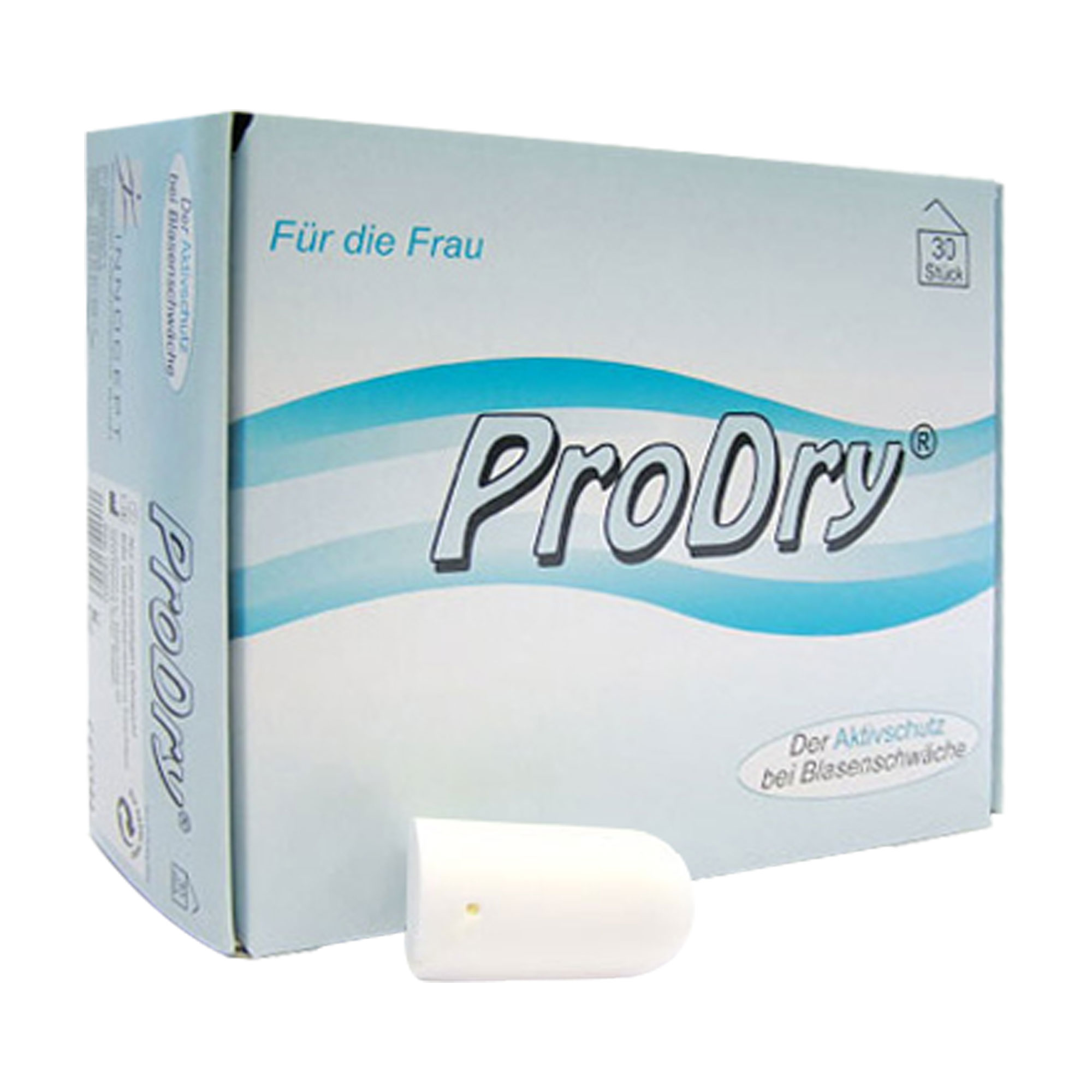 Für die Frau mit Blasenschwäche. Vaginaltampon aus Polyvinylalkohol-Schaumstoff (PVA), zur einmaligen Anwendung, mit Rückholfaden.