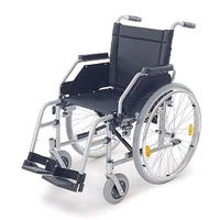 Reha Rollstuhl faltbar Leichtgewicht.