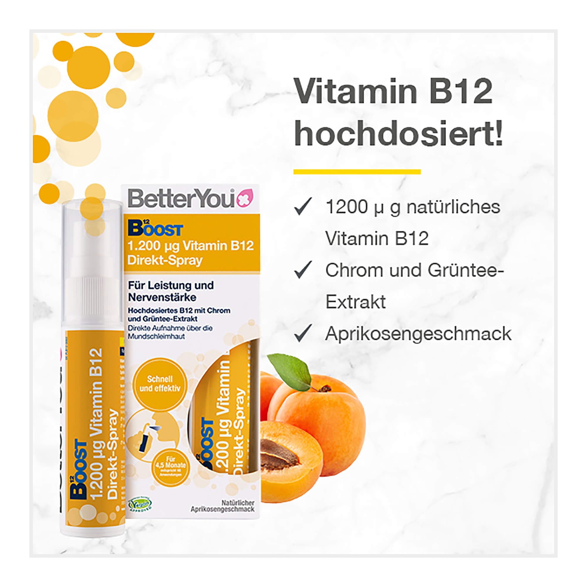 BetterYou Boost Vitamin B12 Direkt-Spray