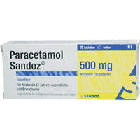 PARACETAMOL Sandoz 500 mg Tabl.