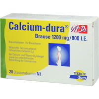 CALCIUM DURA Vit. D3 1200 mg Brausetabl.