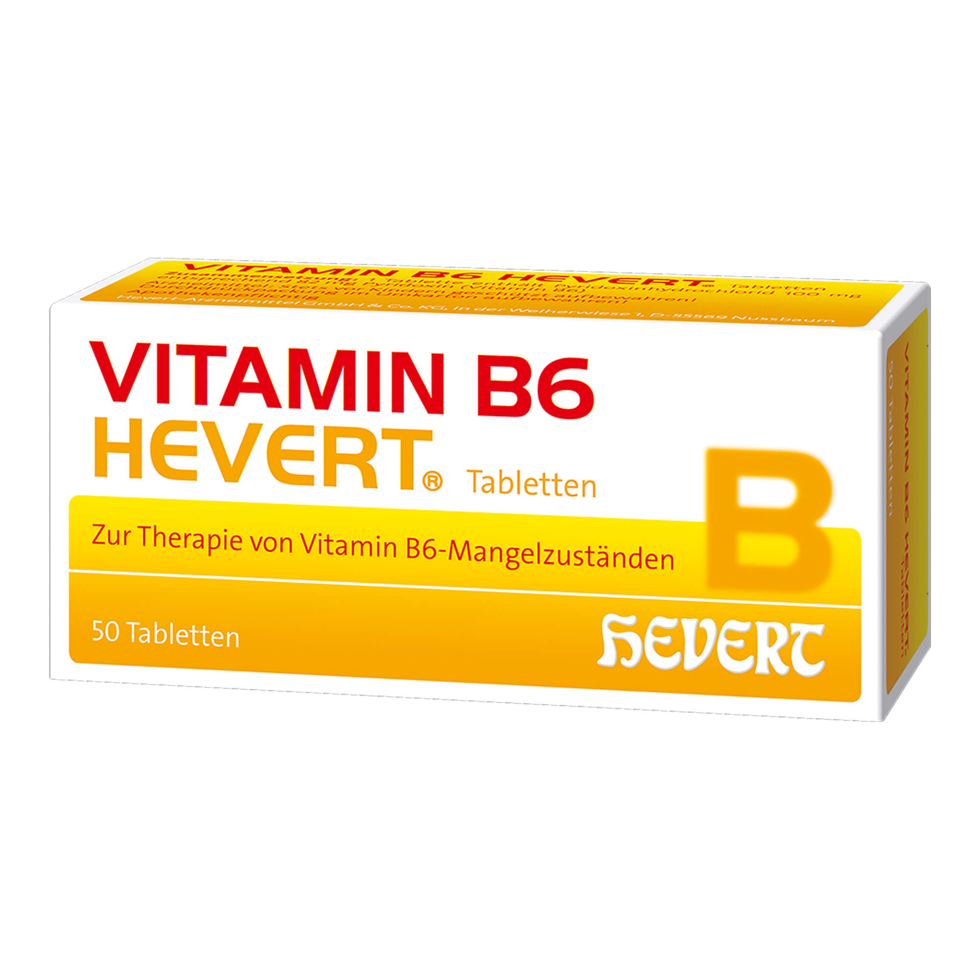 Für Erwachsene. Zur Behandlung einer peripheren Neuropathie (Nervenentzündung) infolge eines durch Arzneimitteleinnahme verursachten Vitamin B6-Mangels.