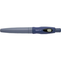 Opticlik Pen blau Injektionsgerät.