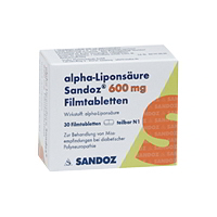 ALPHA LIPONSAEURE Sandoz 600 mg Filmtabl.